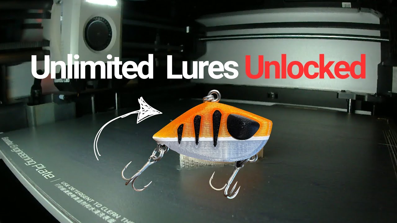 5 Reasons To 3D Print Fishing Lures