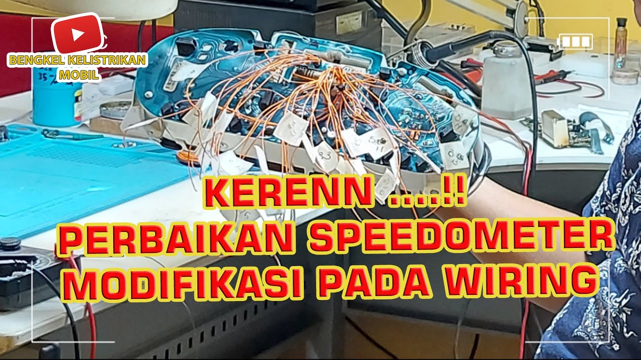 Keren .. Modifikasi Perbaikan speedometer ford ranger yang sudah rusak dan tua usia pemakaian