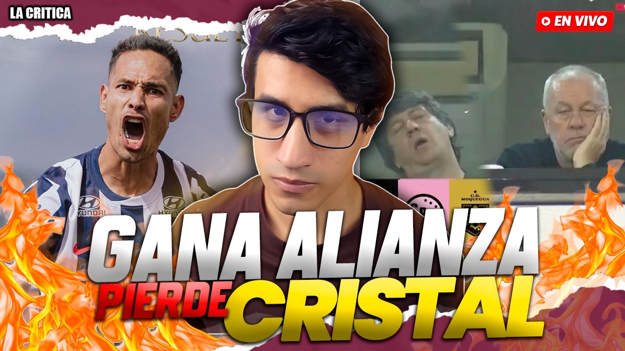 ALIANZA LIMA GANA PERO NO CONVENCE💥| CRISTAL Y MELGAR NO PUEDEN GANAR |LA 'U' ESPERA A BARCOS|