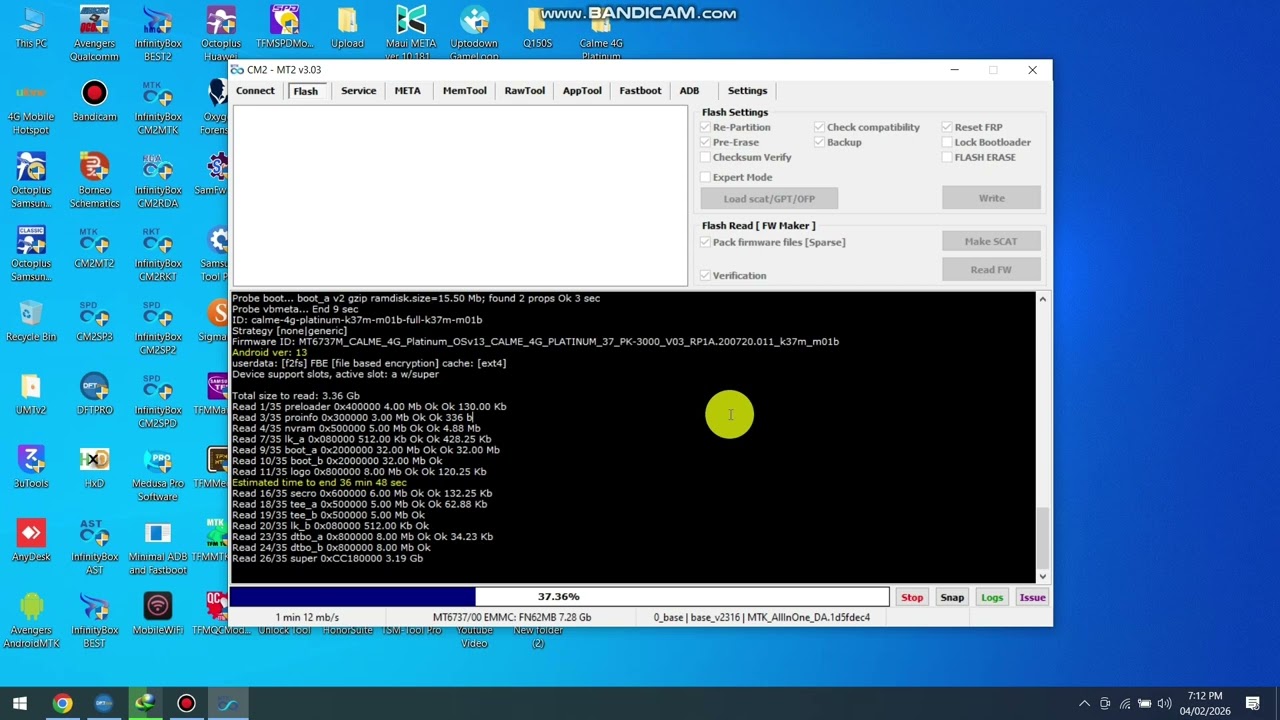 Calme 4G Platinum OSv13 V03 Scatter Firmware By (RJ Mobiles)