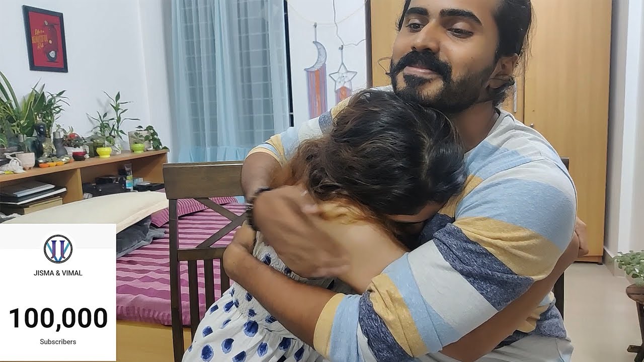 A very Emotional 1 Lakh Celebration| 1 Lakh Subscribers #jismaandvimal #fitnesscouple #onelakh
