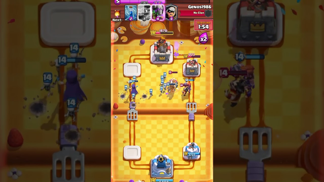 Monk, Clash Royale Gameplay