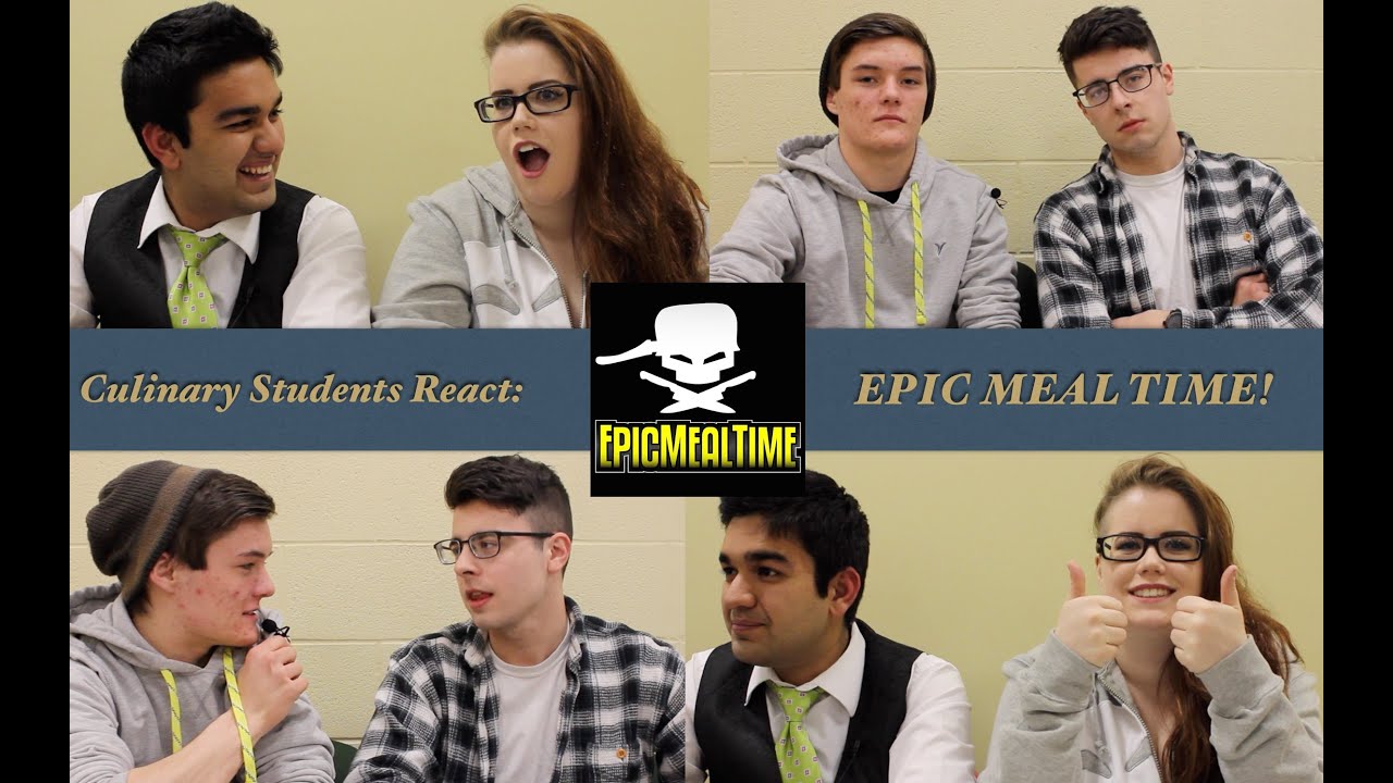 Время эпической трапезы! | Реакция студентов-кулинаров! Сезон 1/Эпизод 6