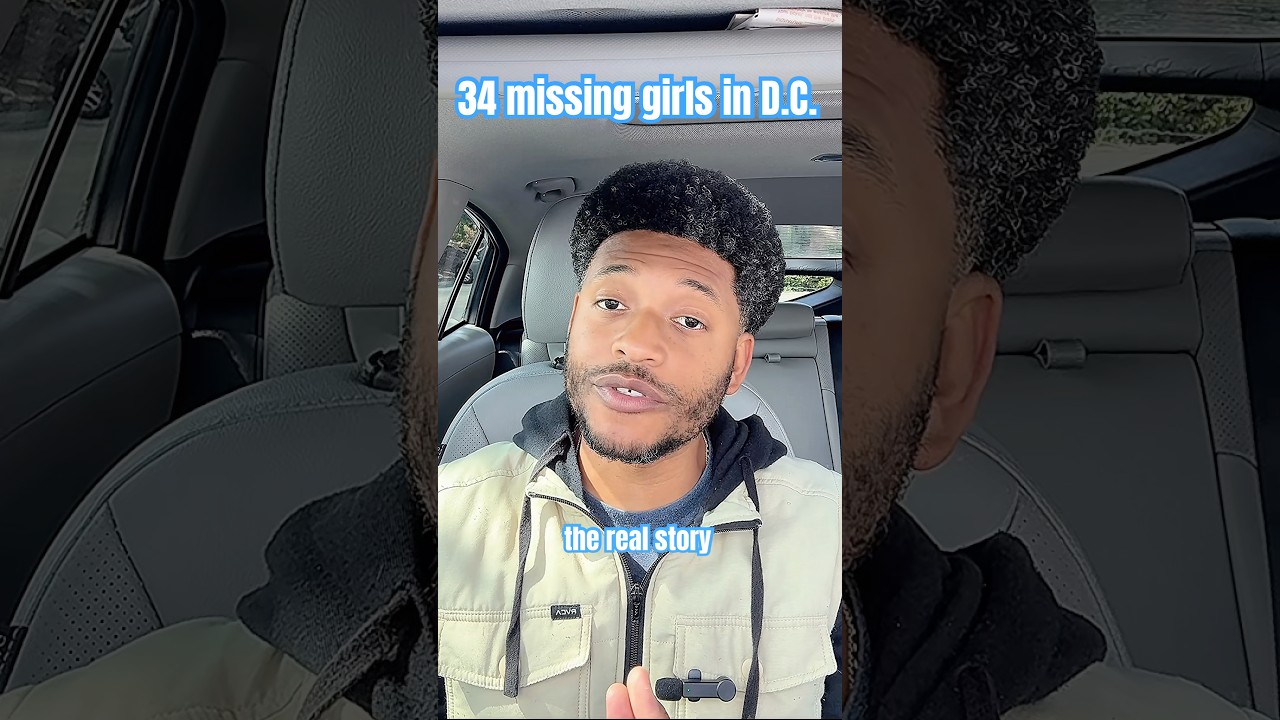 34 Missing Girls In D.C. (debunked) #news #missingperson #dc #misinformation