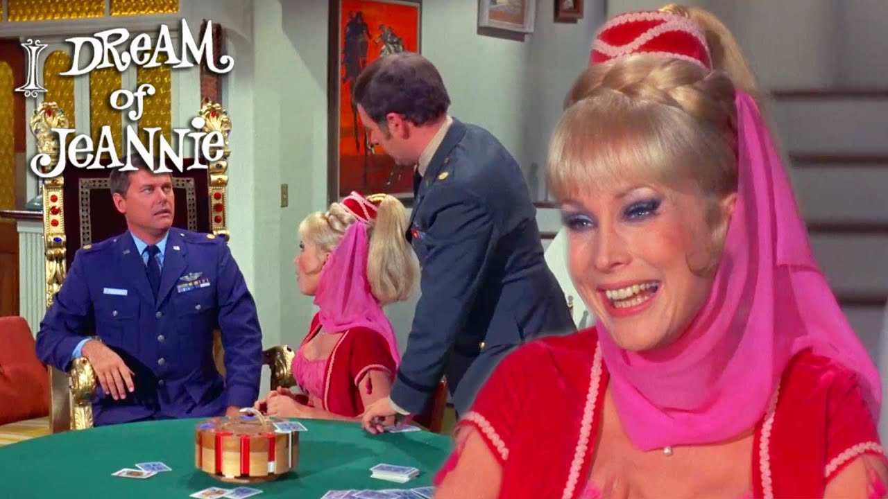 Jeannie Creates A Magical Cheating Chair | I Dream Of Jeannie