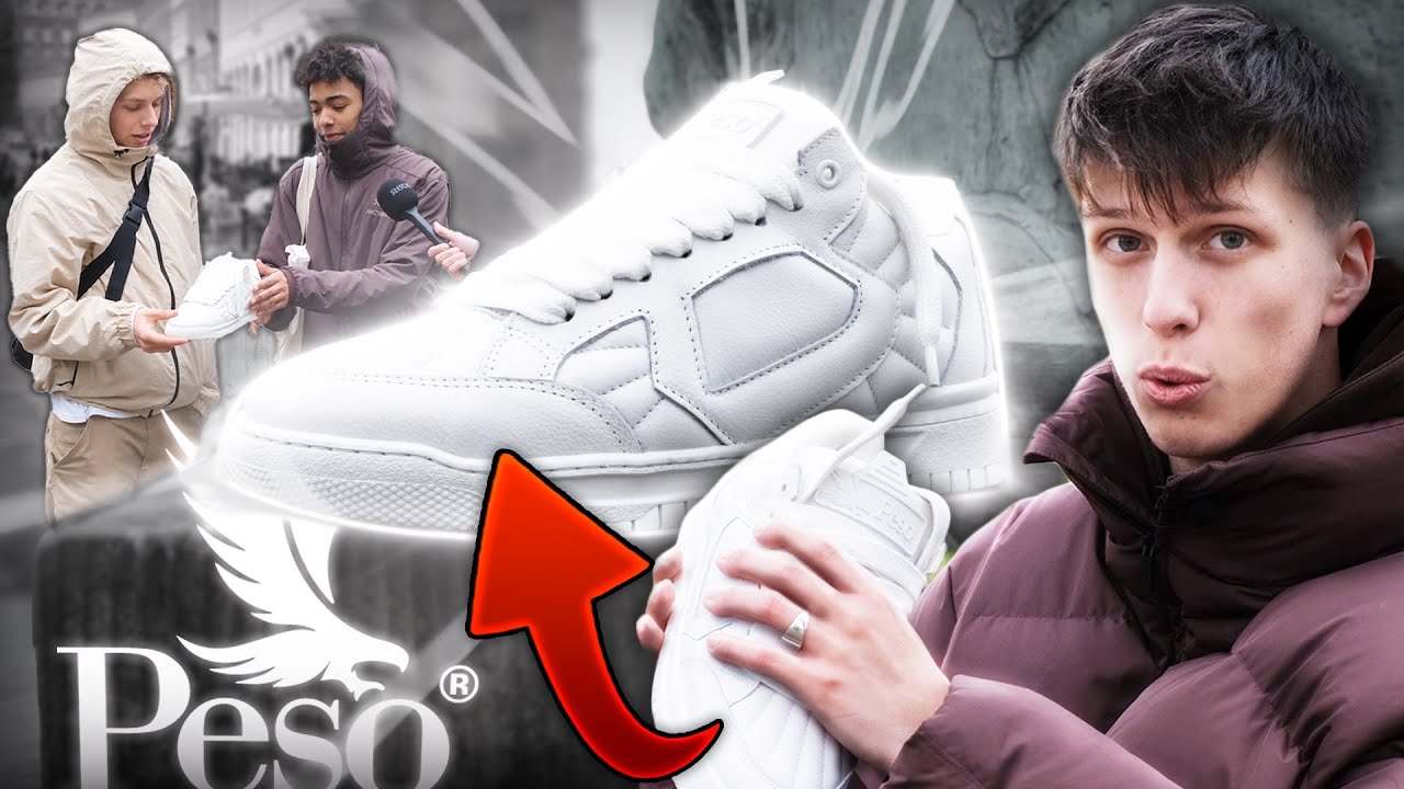 🤔OVERHYPTESTER Sneaker 2024? Peso Unboxing📦 + Straßenumfrage 🇩🇰
