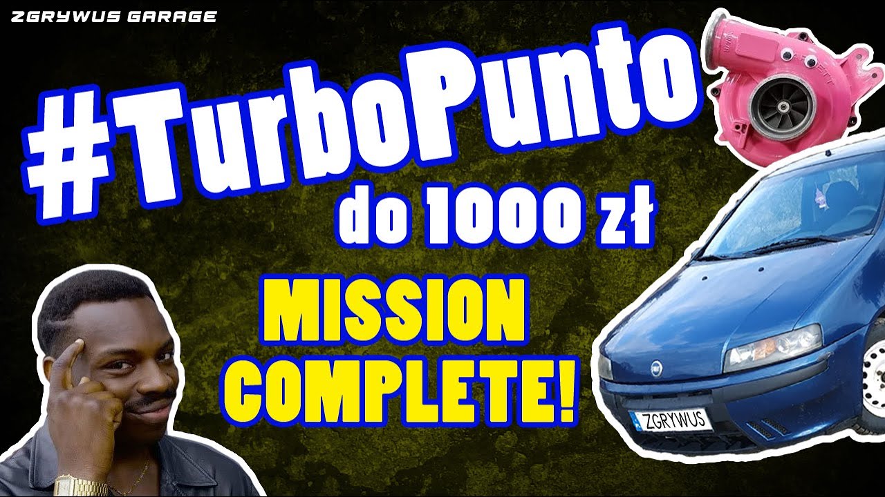 Jak uturbić?  PROJEKT TURBO PUNTO ZA 1000ZŁ