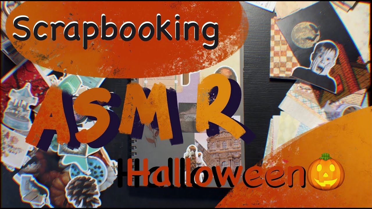 Scrapbooking | ASMR | Relaxing sounds of collage | СКРАПБУКИНГ