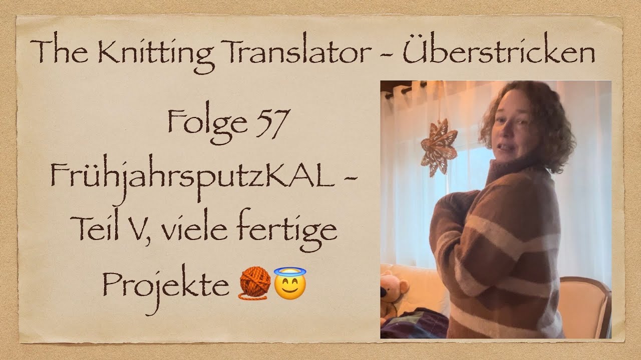 Überstricken #57 - Neues auf Patreon, Frühjahrsputz V, Maxime, Langerma Mellomtroya, Sweater no. 9