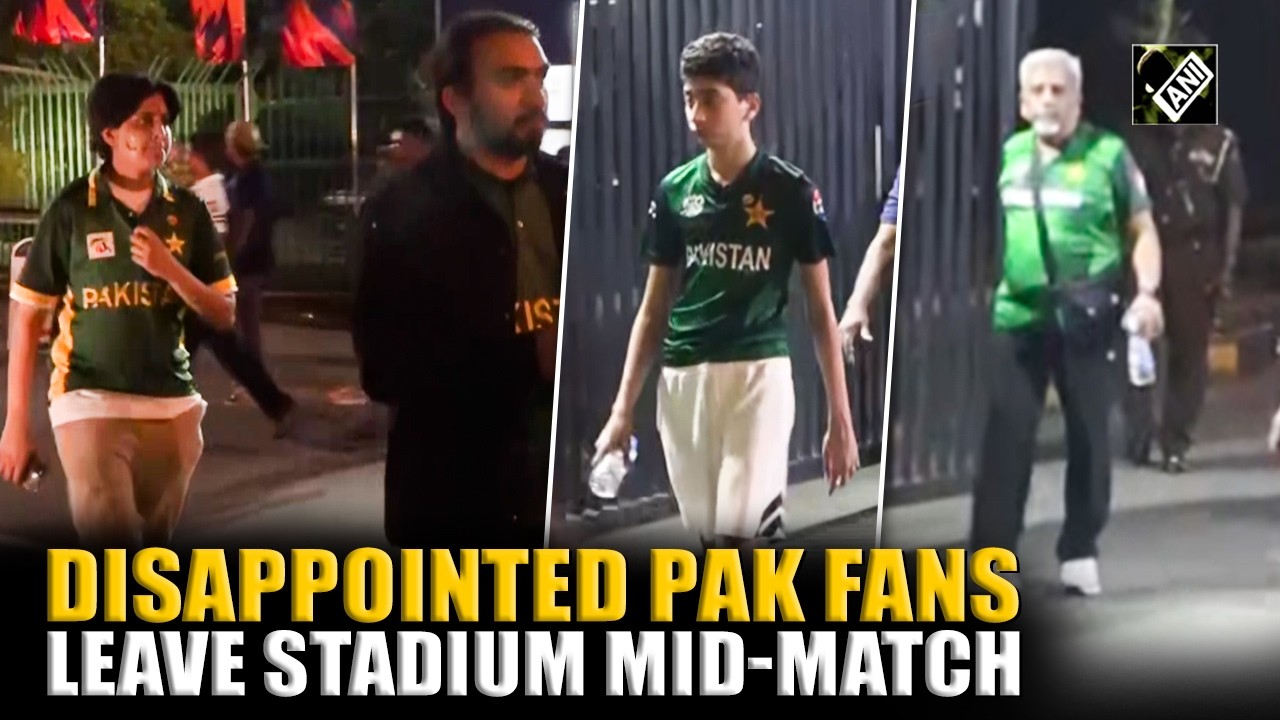'Boycott Irony': Disappointed Pakistani fans leave stadium mid-match in India vs Pak T20 WC clash