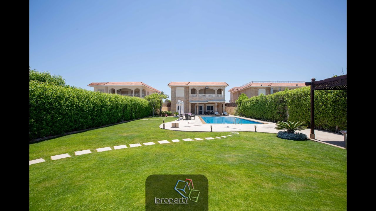 فيلا للبيع اول صف على البحر فى كرير لاجون  - Villa for Sale in Kreir Lagoon - 1st Row Beach