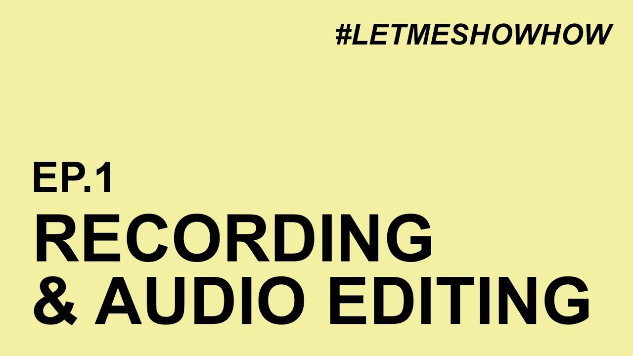 [BAHASA | ENG SUB] EP.1 - KALIMBA RECORDING & AUDIO EDITING TUTORIAL #letmeshowhow