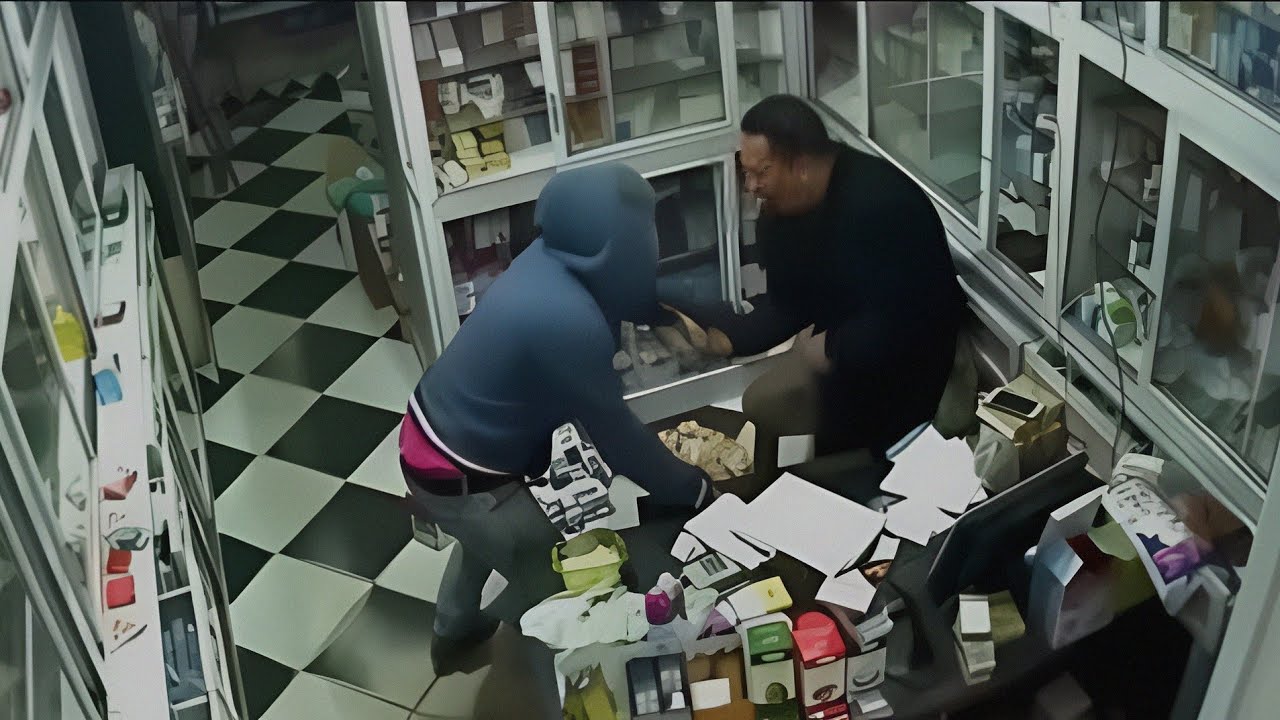 لن تصدق - اغرب السرقات التي صورتها كاميرات المراقبة | سرقة صيدلية في عز النهار