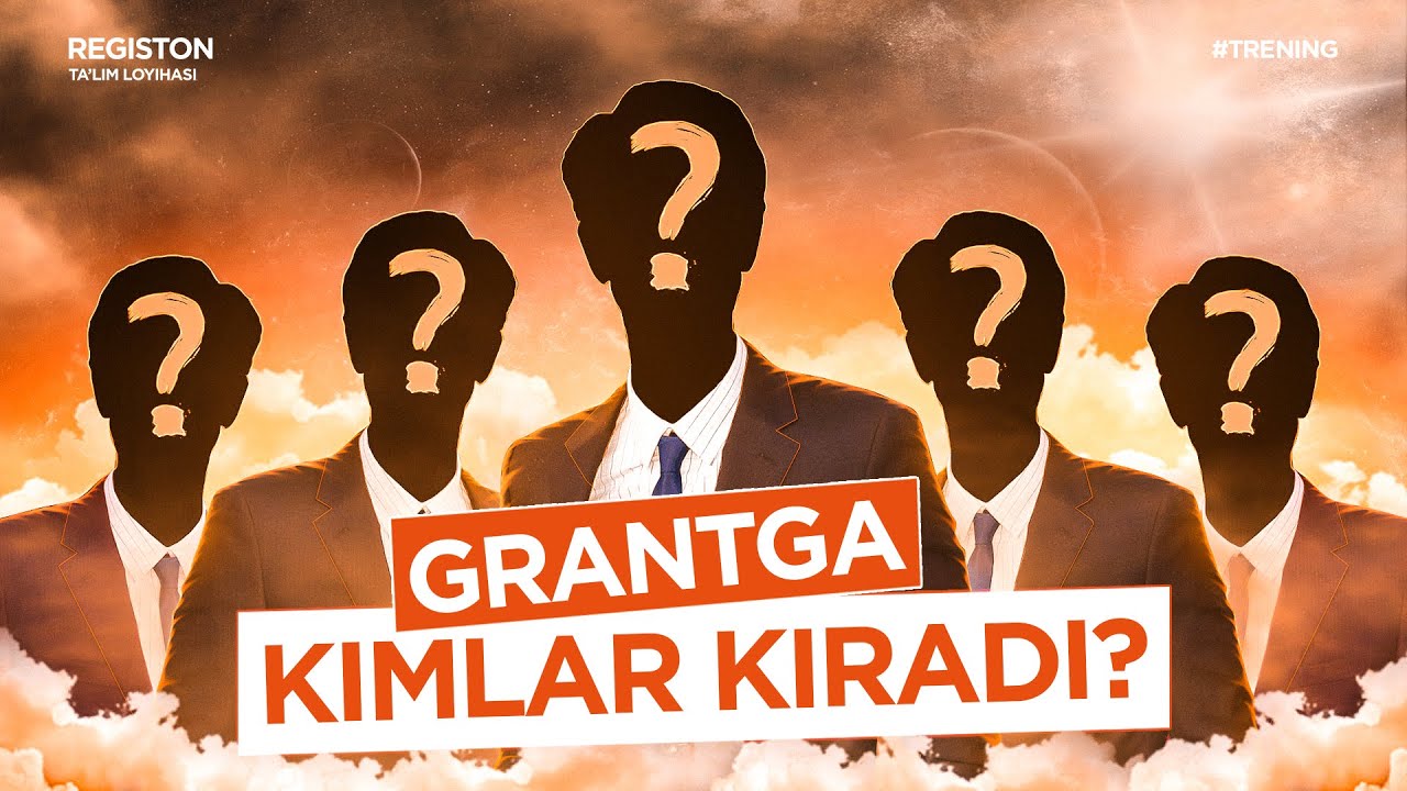 Kimlar grantga kiradi, kimlar kirmaydi? | Ustoz Ahadjon Qo'shoqov