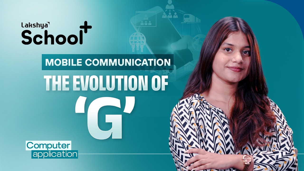 Mobile Communication Generations Explained | 1G to 5G & IoT | +2 Computer Application Malayalam