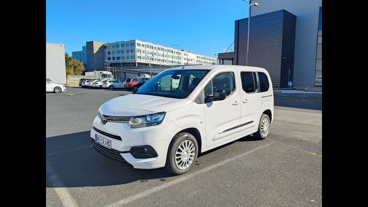 Toyota Proace City Verso, 1,5 diesel, 100KM,  74kW ,2023, kombi