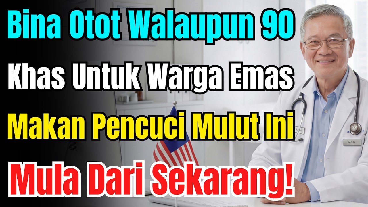 Lebih Hebat Dari Serbuk Protein! Makanan Ini Cegah Susut Otot Usia 60+. Info Warga Emas
