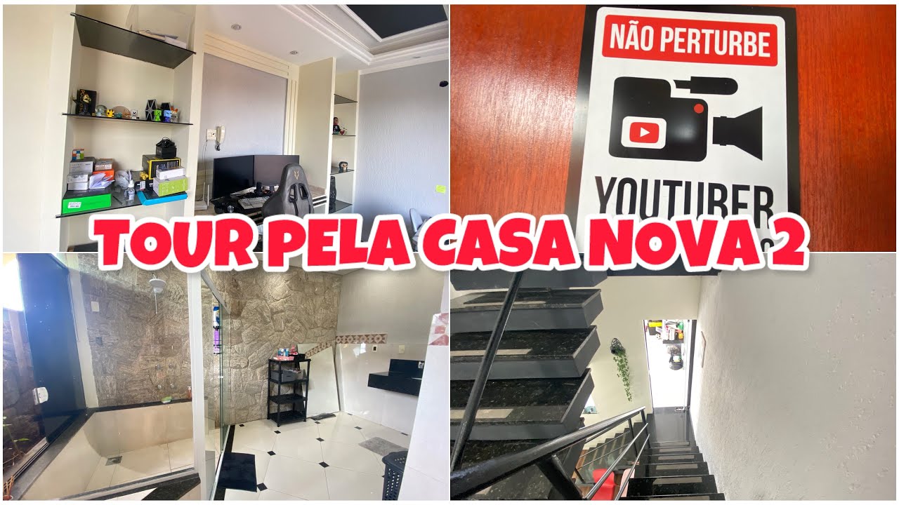 AGORA MOSTREI TUDO! TOUR COMPLETO DA MINHA CASA 🏠🔥