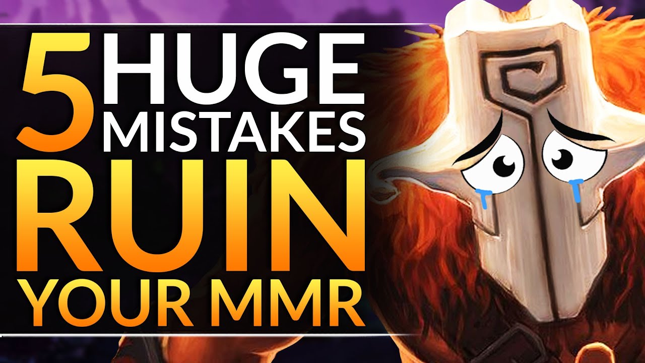 5 WORST Mistakes You MUST STOP - Tips That Work on EVERY Hero - Dota 2 Pro Guide