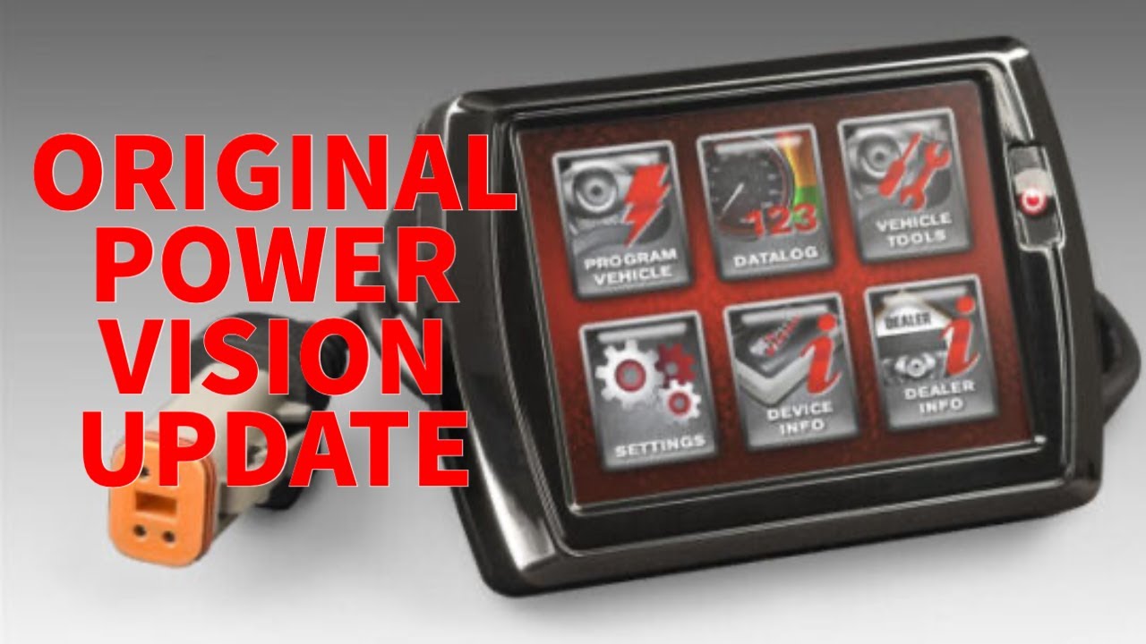 How to Update The Original Power Vision
