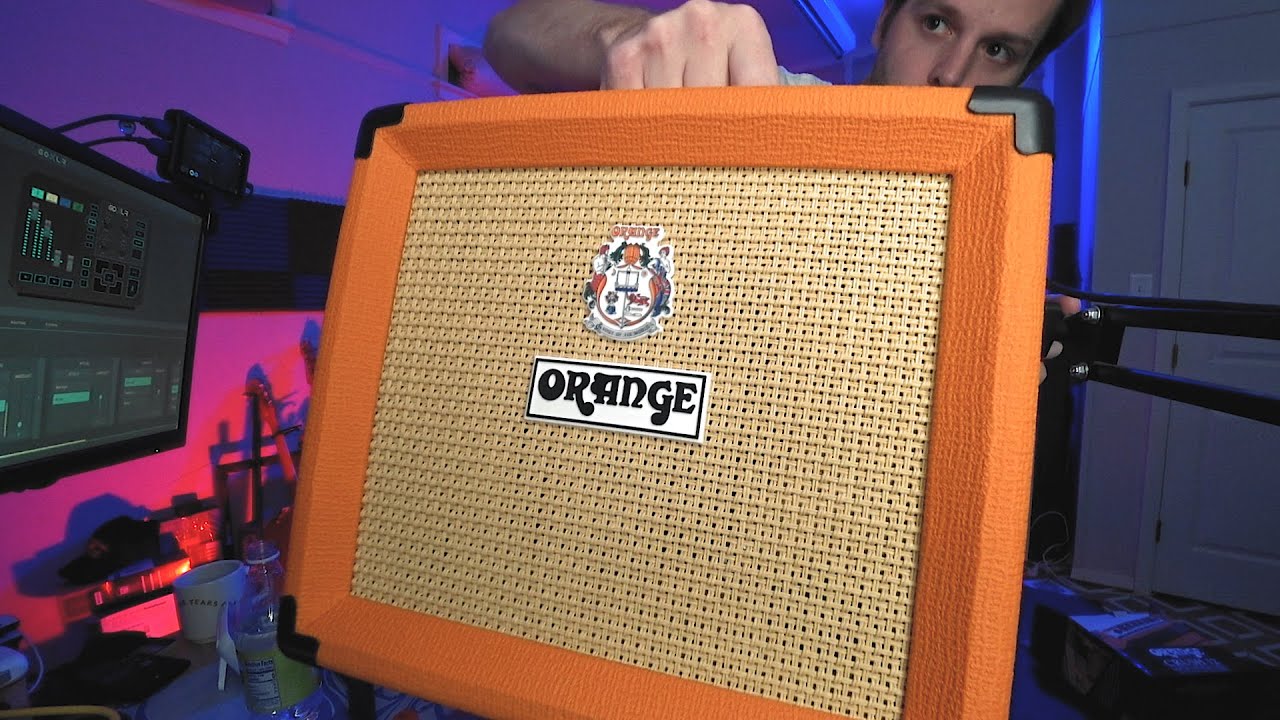 Тест и обзор гитарного усилителя Orange Crush 12