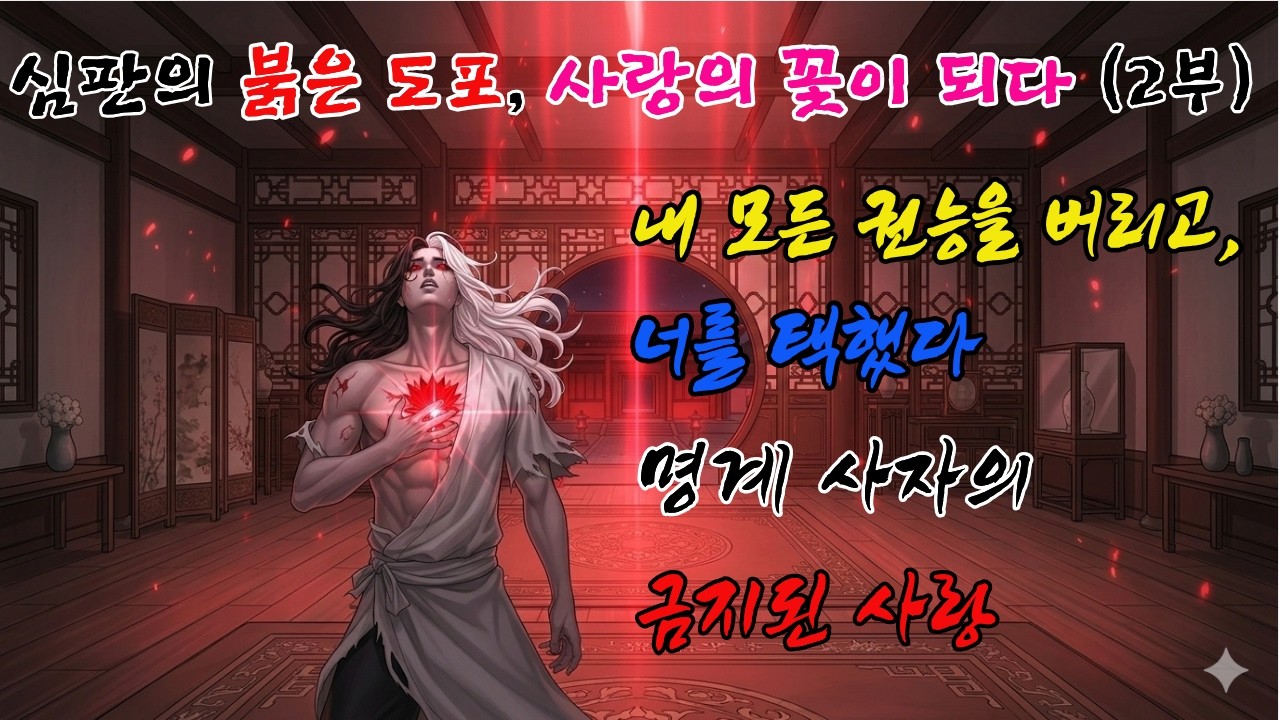 수백 년의 기다림 끝에... 이제 당신의 밤을 지켜주겠습니다/심판의 붉은 도포, 사랑의 꽃이 되다(2부)/옛날이야기, 야담, 조선야담 ,잠들기전이야기, 이야기채널