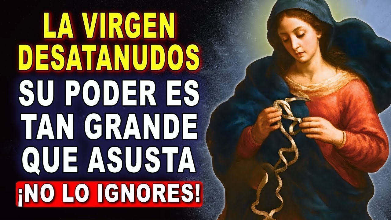 ¡NO LLORES MÁS! 😭 La Virgen Desatanudos 💗 Trae tu Milagro Urgente