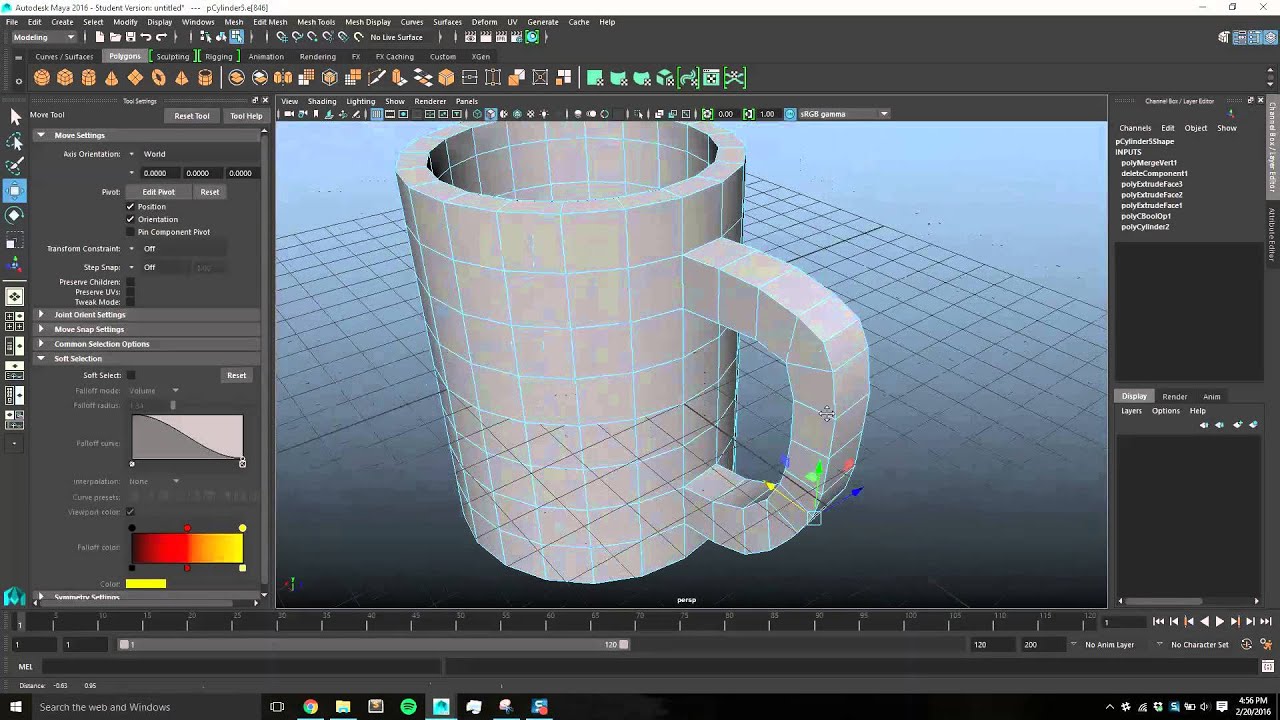 Modeling a Mug in Maya