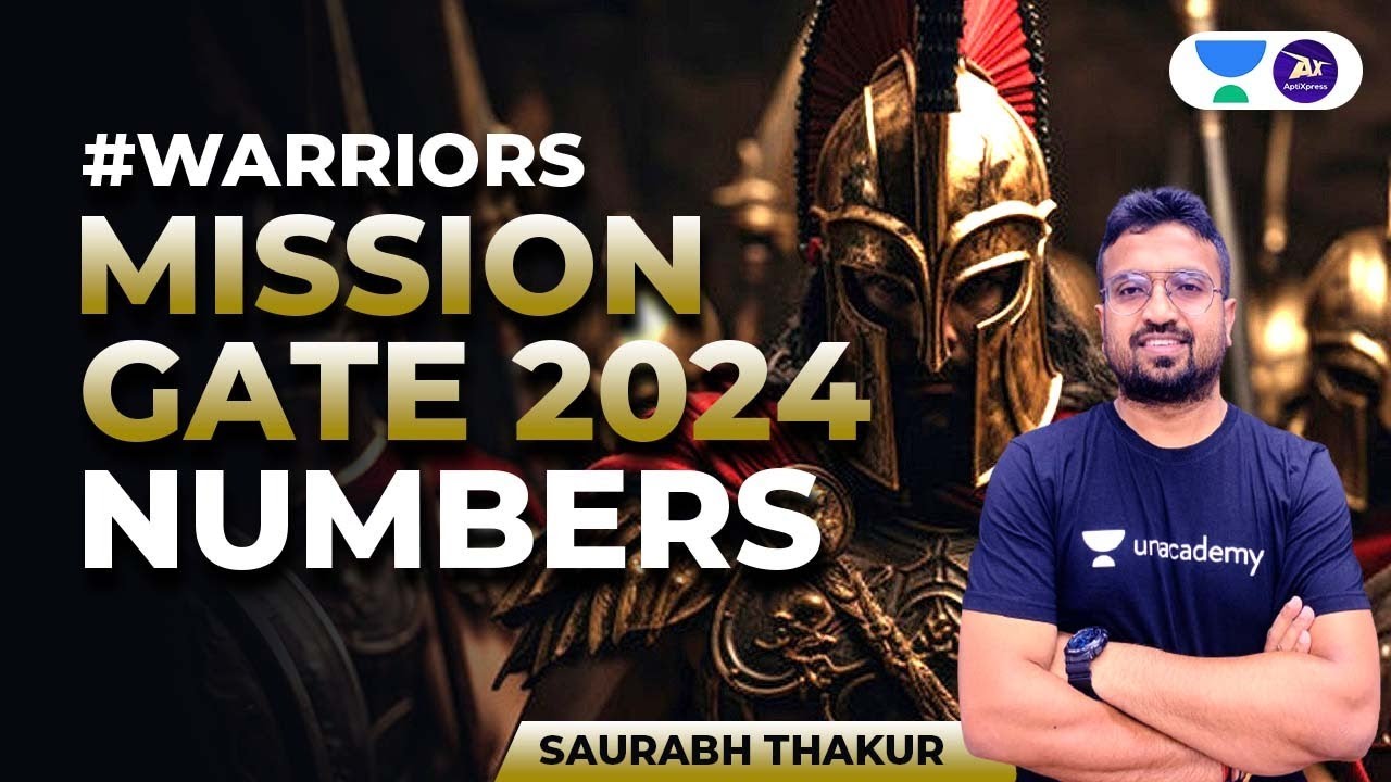 MISSION GATE 2024 I Numbers | Saurabh Thakur