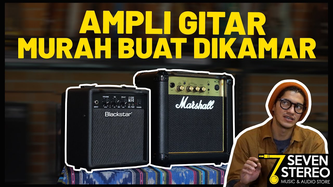 REVIEW AMPLI GITAR MURAH TAPI GAK MURAHAN BLACKSTAR LT ECHO10 vs MARSHALL MG10G LETS COMPARE !