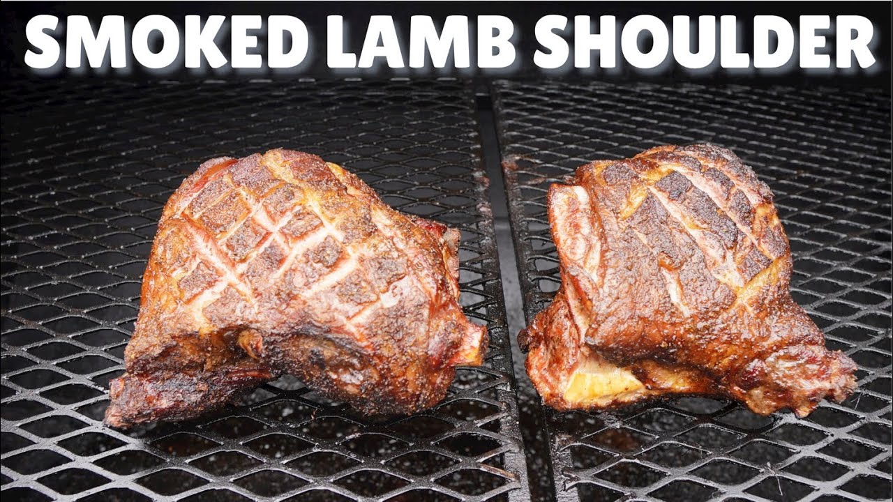 Smoked Lamb Shoulder on the Workhorse Pits 1️⃣9️⃣7️⃣5️⃣ 🔥🔥🔥