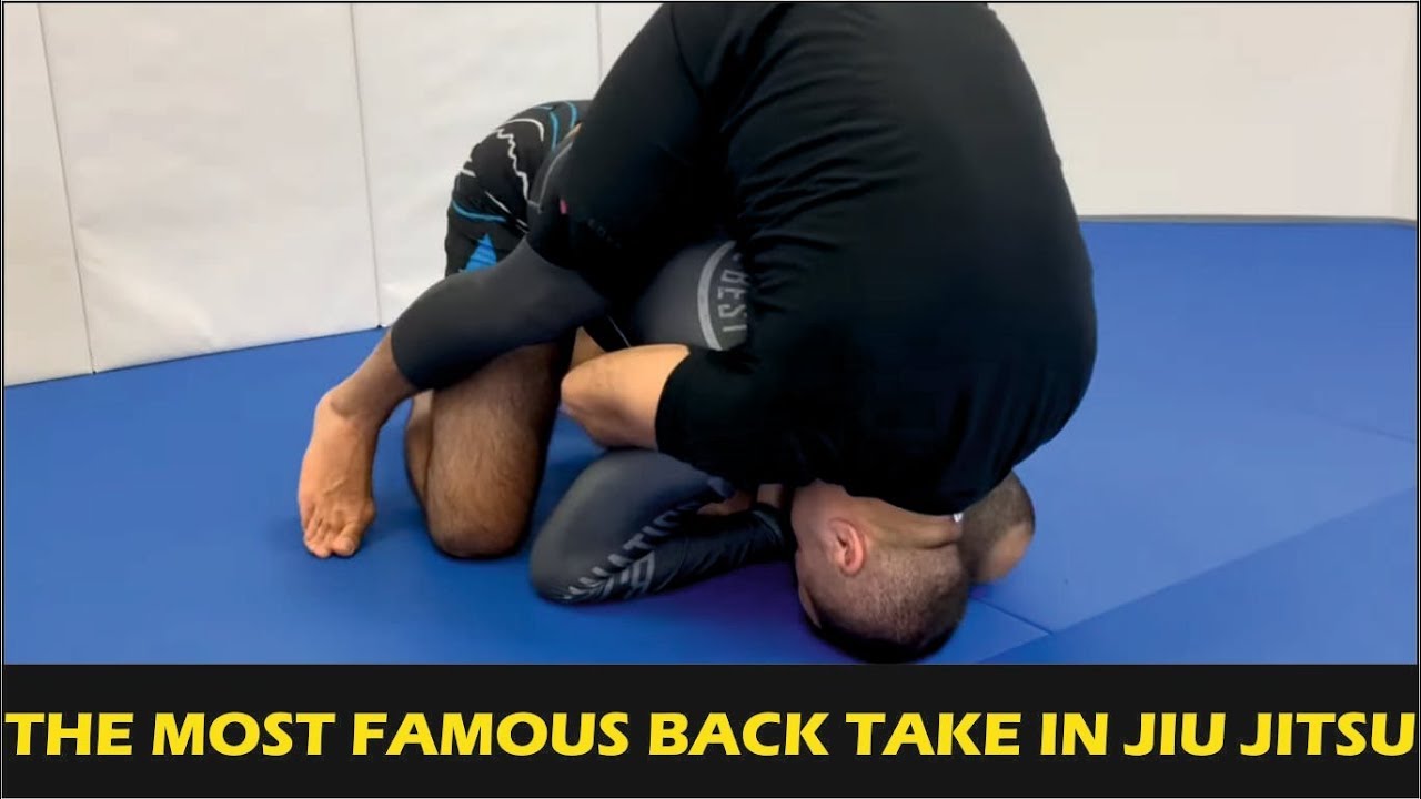 The Most Famous Back Take In Jiu Jitsu (Back Attack) by Leo Vieira
