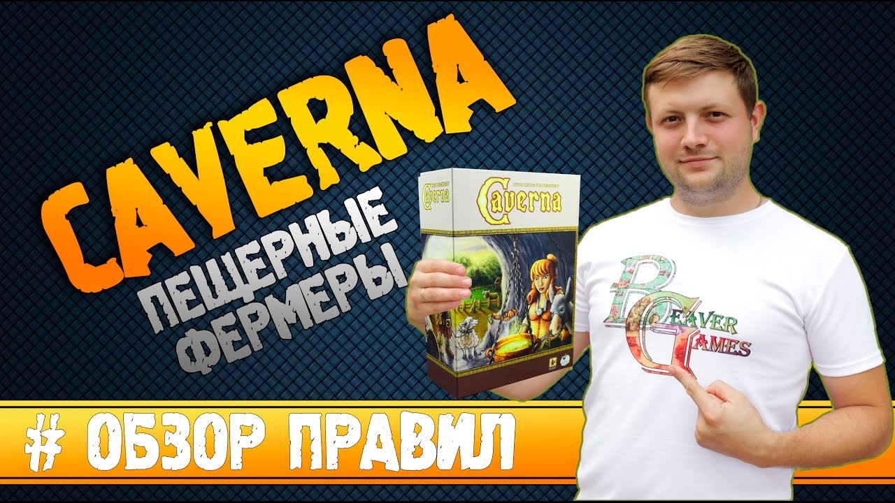 Настольная игра Caverna Каверна #Обзорправил
