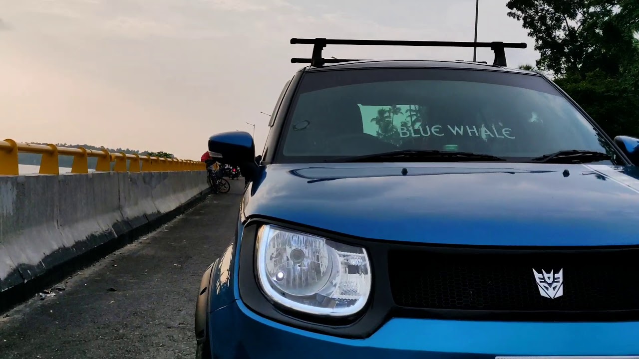 Suzuki Ignis.India's first fully customized Ignis..(BLUE WHALE)