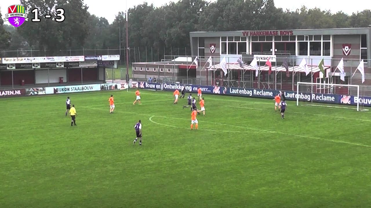 Jong Harkema A1 - Kollum A1 (competitiewedstrijd, 7 september 2013)