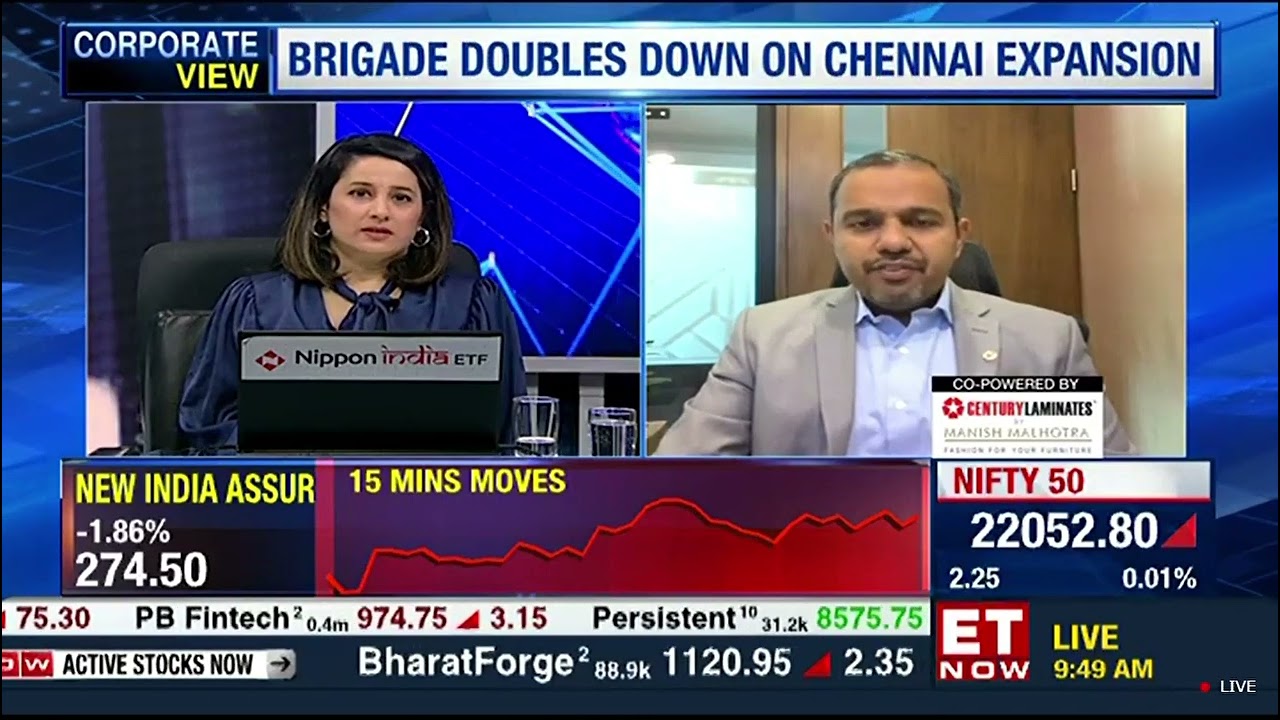 Brigade Group | ET Now | Pradyumna Krishnakumar