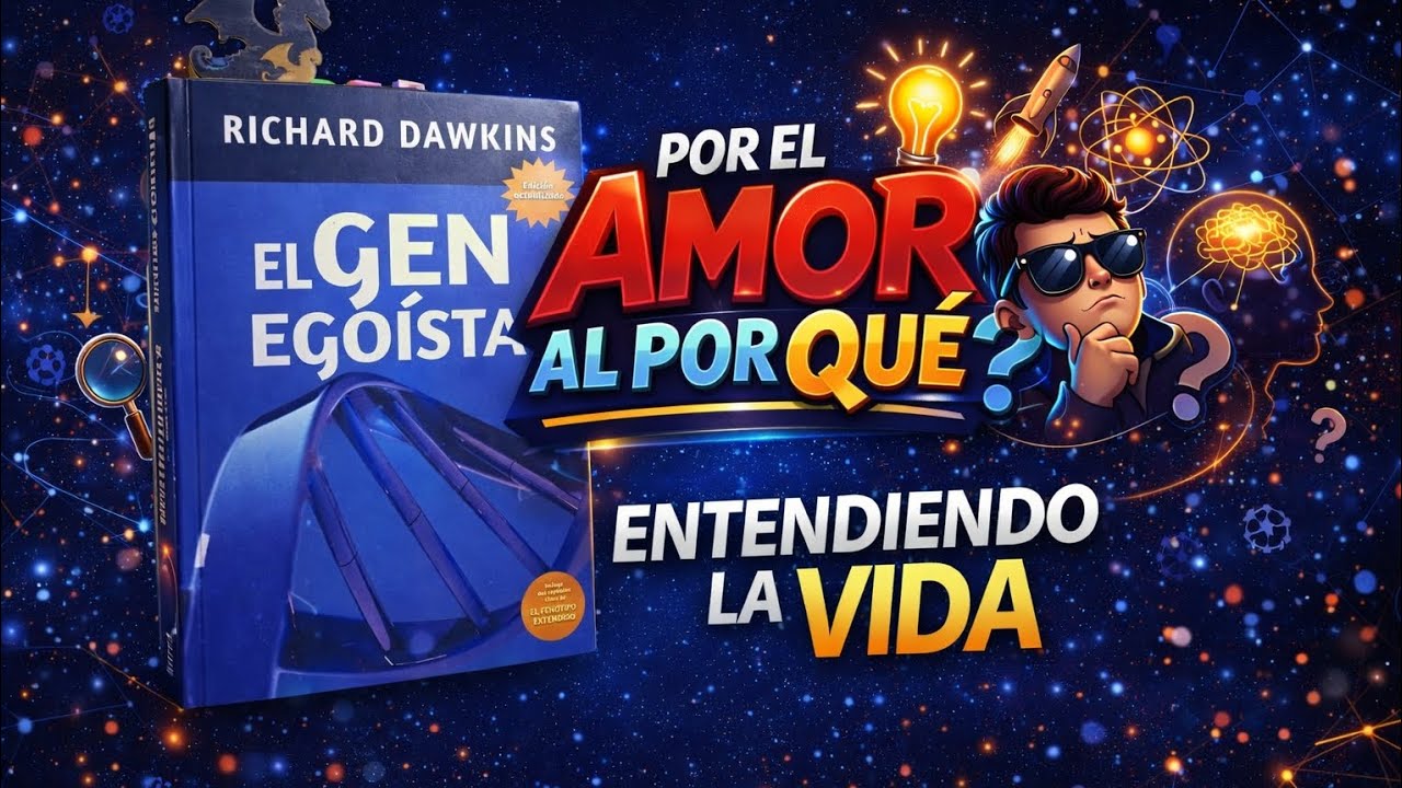 #1| Richard Dawkins El GEN EGOÍSTA ¿Por qué existe la gente? Análisis y lectura. 