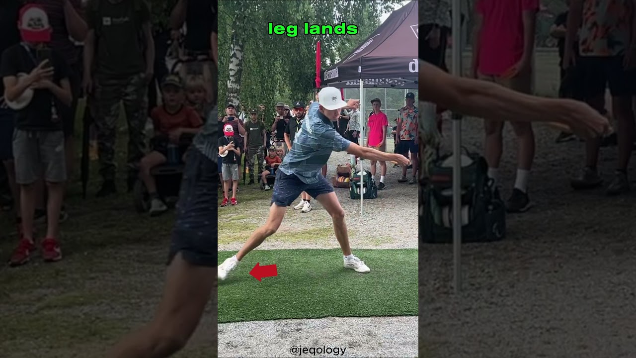 Master the Gannon Buhrs Backhand: Power & Precision Unlocked 🎯#discgolf #shorts  #europeanopen