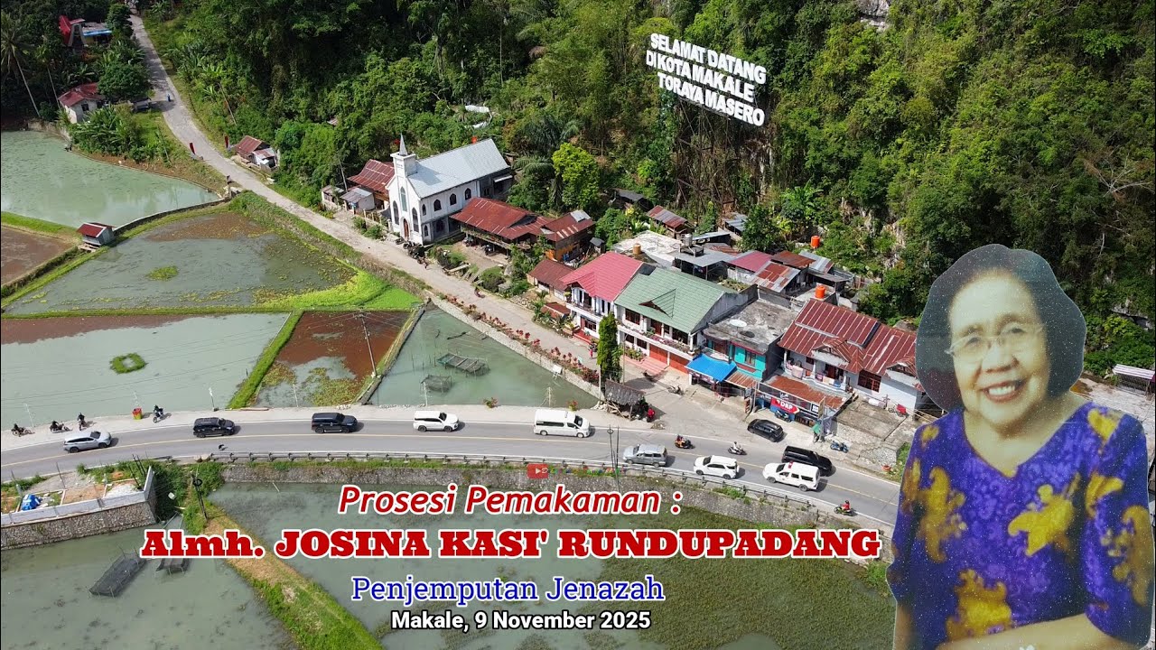 Penjemputan Jenazah Almh. JOSINA KASI' RUNDUPADANG