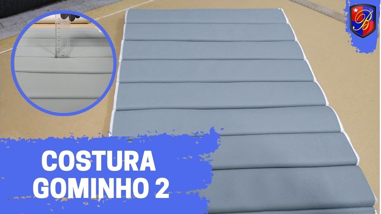COMO FAZER COSTURA EM GOMO COM DESIGNER PROFUNDO