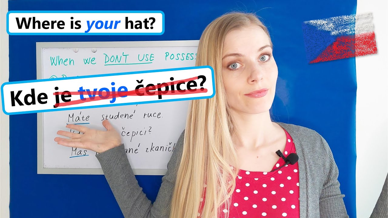 ☝️ Do Not Overuse Possessive Pronouns in Czech!