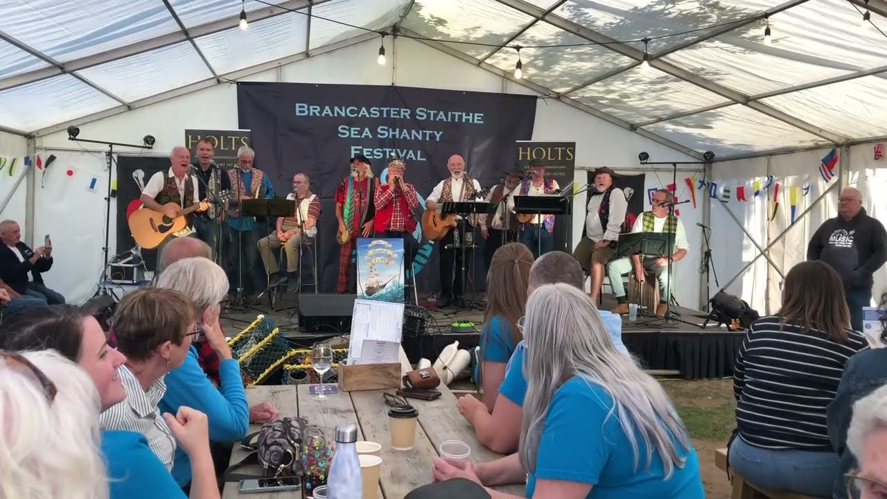 ShantyFolk at Brancaster Staithe Sea Shanty Festival