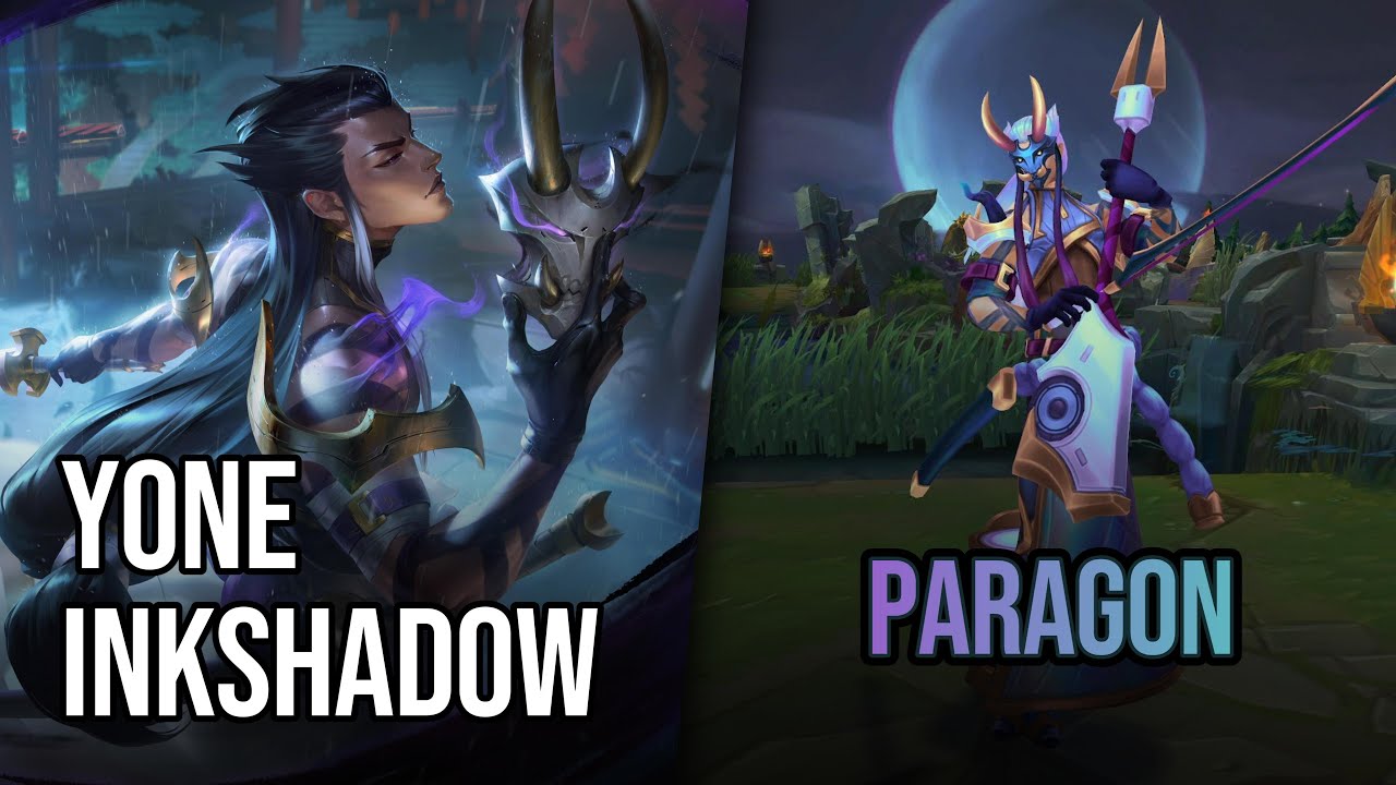 Скин Inkshadow для Йоне - Парагон | League of Legends | Хроматический скин