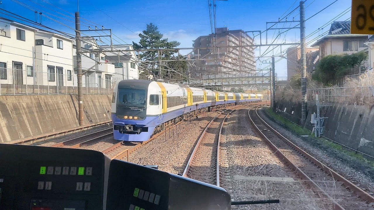 前面展望総武本線（緩行線）　津田沼→千葉　＜Cabview Japanrail Sobu Line Tsudanuma → Chiba＞