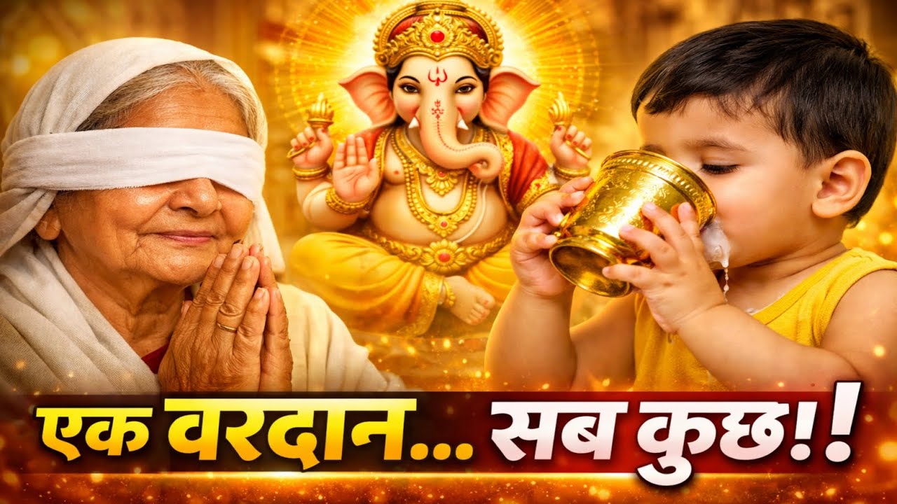 एक वरदान में सब कुछ! | गणेश जी की चमत्कारी कथा | सच्ची भक्ति की शक्ति | Ganesh Ji Ki Bhakti Katha 