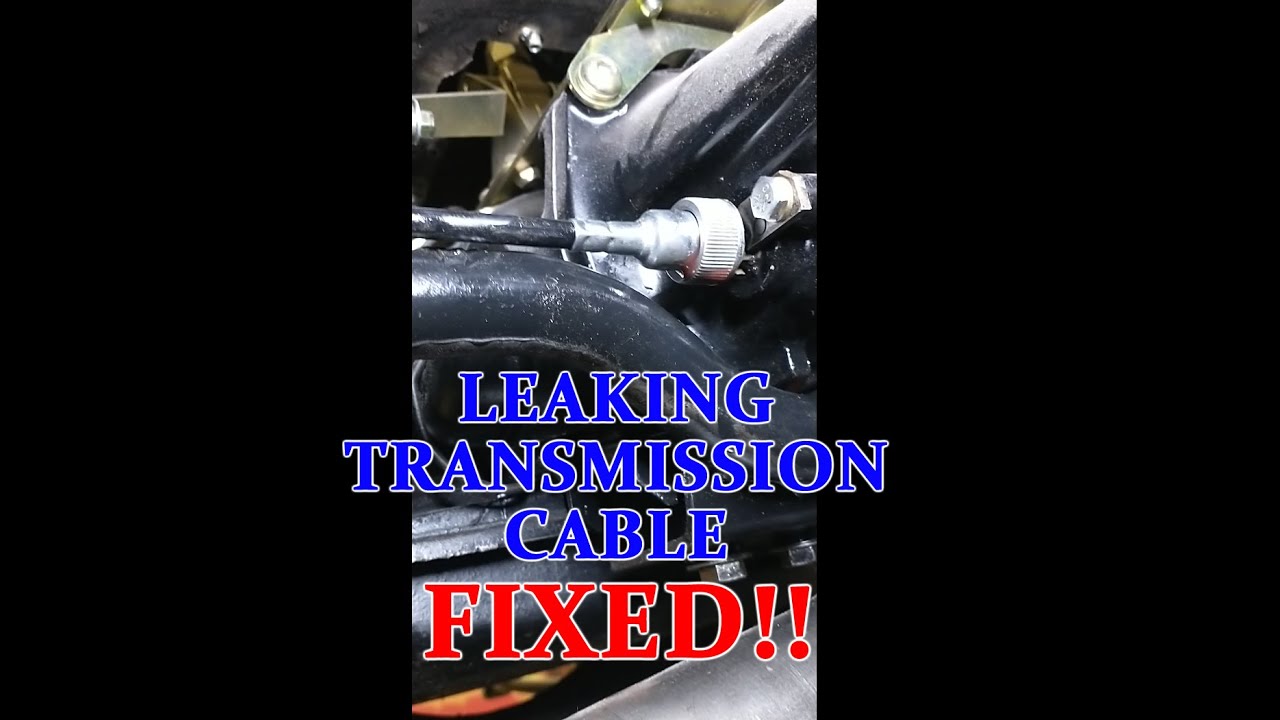 Leaking Speedometer cable FIXED!!