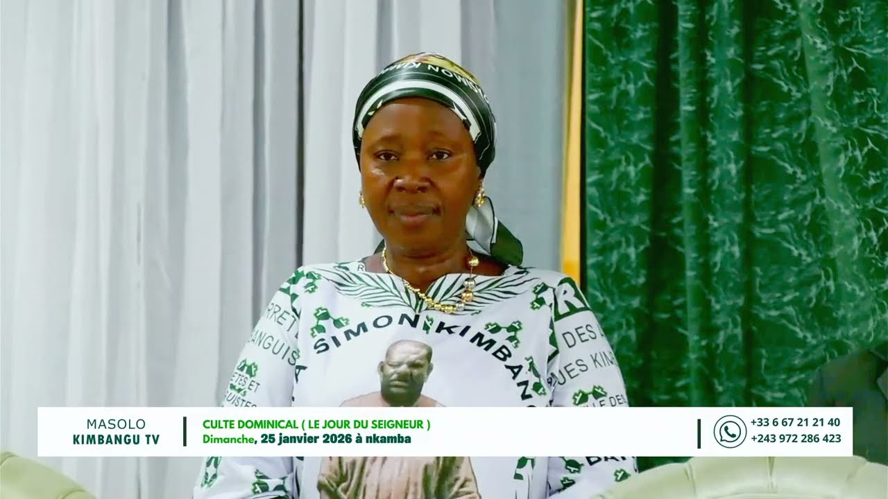 MESSAGE DE SA DIVINITÉ DU 25 JANVIER 2026 A NKAMBA NOUVELLE JERUSALEM