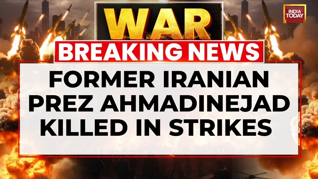Former Iran President Mahmoud Ahmadinejad killed | US-Israel Attack Tehran | Trump | Netanyahu