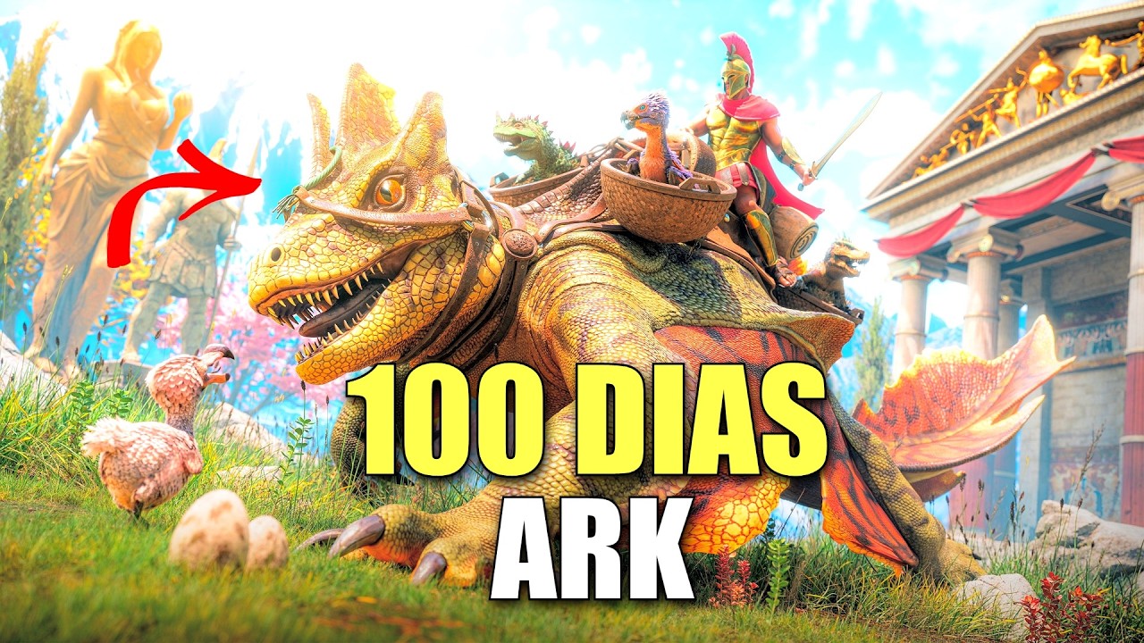 Pase 100 Días en ARK Survival Ascended en Astraeos... (Pelicula Completa)
