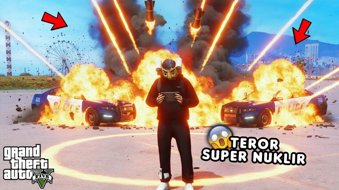 TEROR KOTA PAKE SUPER NUKLIR - GTA 5 ROLEPLAY